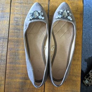 Jaclyn Smith Stone Embellished Loafers